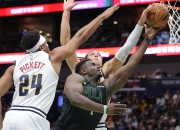 包含Ming连续五场比赛得分超过出色防守，掘金挑战极限！的词条